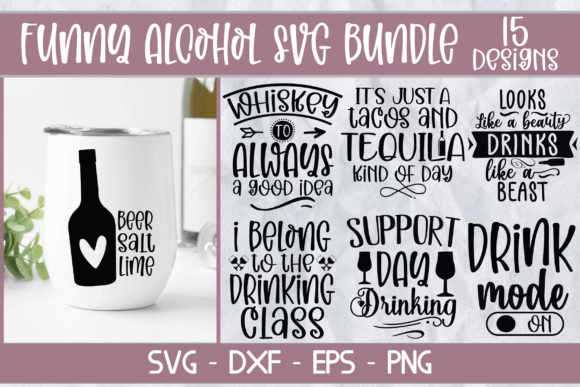 Funny Alcohol SVG Bundle Review