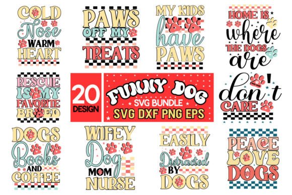 Funny Dog Svg Bundle: Graphics and Crafts for Makers