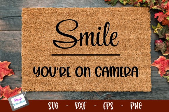 Funny Doormat SVG Smile Graphics and Crafts Review