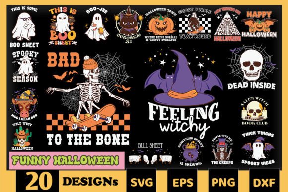Funny Halloween SVG Bundle Part 4: Graphics and Crafts Review