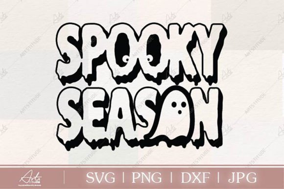 Funny Halloween SVG PNG, Spooky Season Graphics