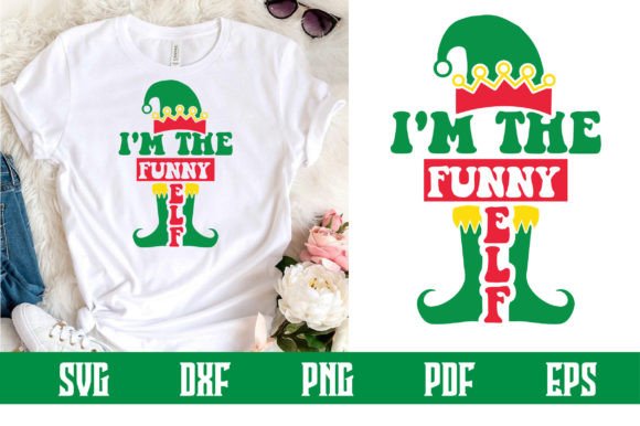 I m the Funny Elf Svg Design Graphics and Crafts Review