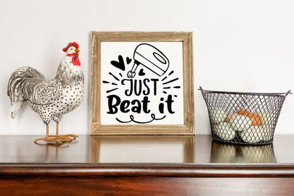 Just Beat It SVG Funny Kitchen Graphics and Crafts