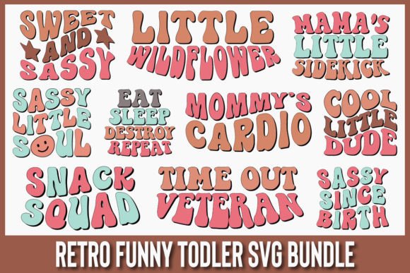 Retro Funny Todler Svg Bundle Vol 1 Review